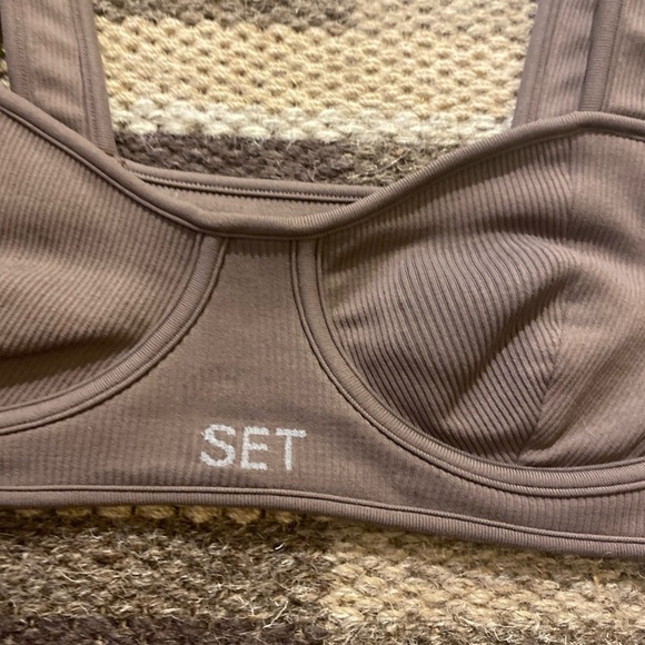 Set Active Women’s Contour Sculptknit Bra Size S Activewear Athletic Sportsbra - Picture 3 of 5